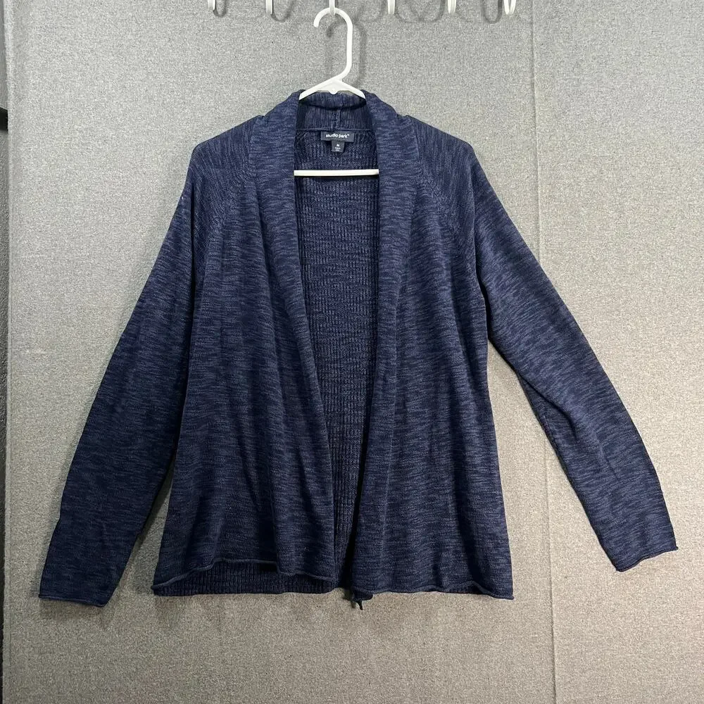 Studio Park x Amy Stran Open Front Cardigan Nave Size Medium